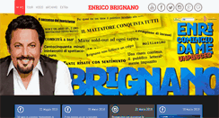 Desktop Screenshot of enricobrignano.it